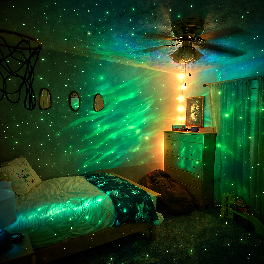 Convierte tu habitación en galaxia